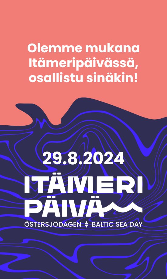 Helsingin telakka juhlii Itämerta torstaina 29.8.