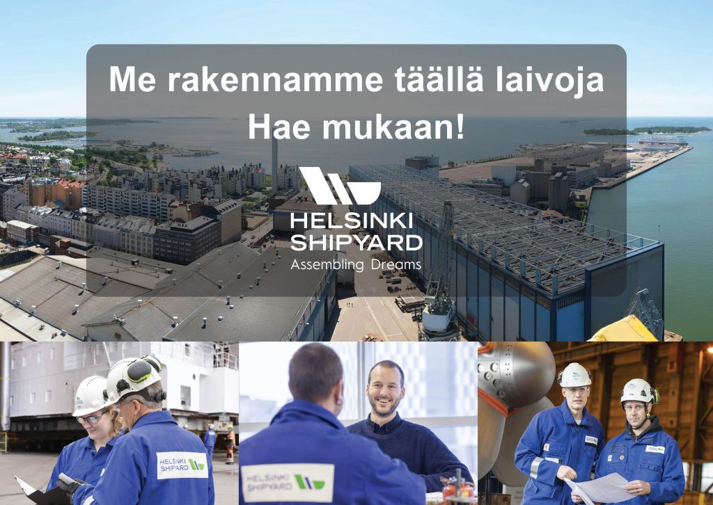 HELSINKI SHIPYARD PARTICIPATES IN YRITYSPÄIVÄT 2021 RECRUITMENT EVENT