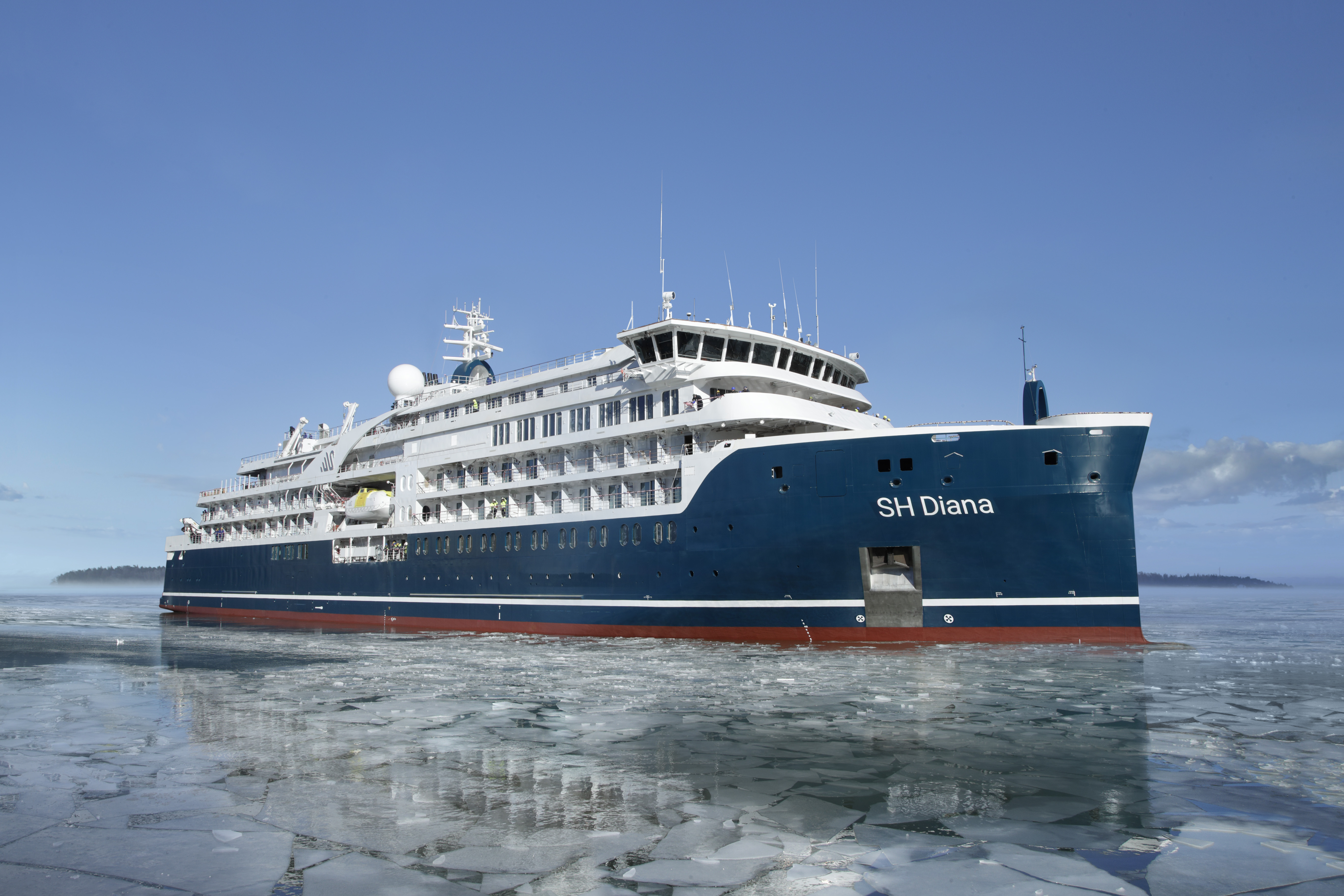 KOLMAS HUIPPUMODERNI RETKIRISTEILYALUS SH DIANA ON LUOVUTETTU