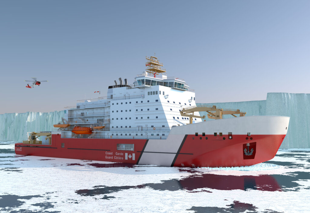 Davie and Canadian Government Agree on Heavy Icebreaker Construction – Work to Begin at Helsinki Shipyard