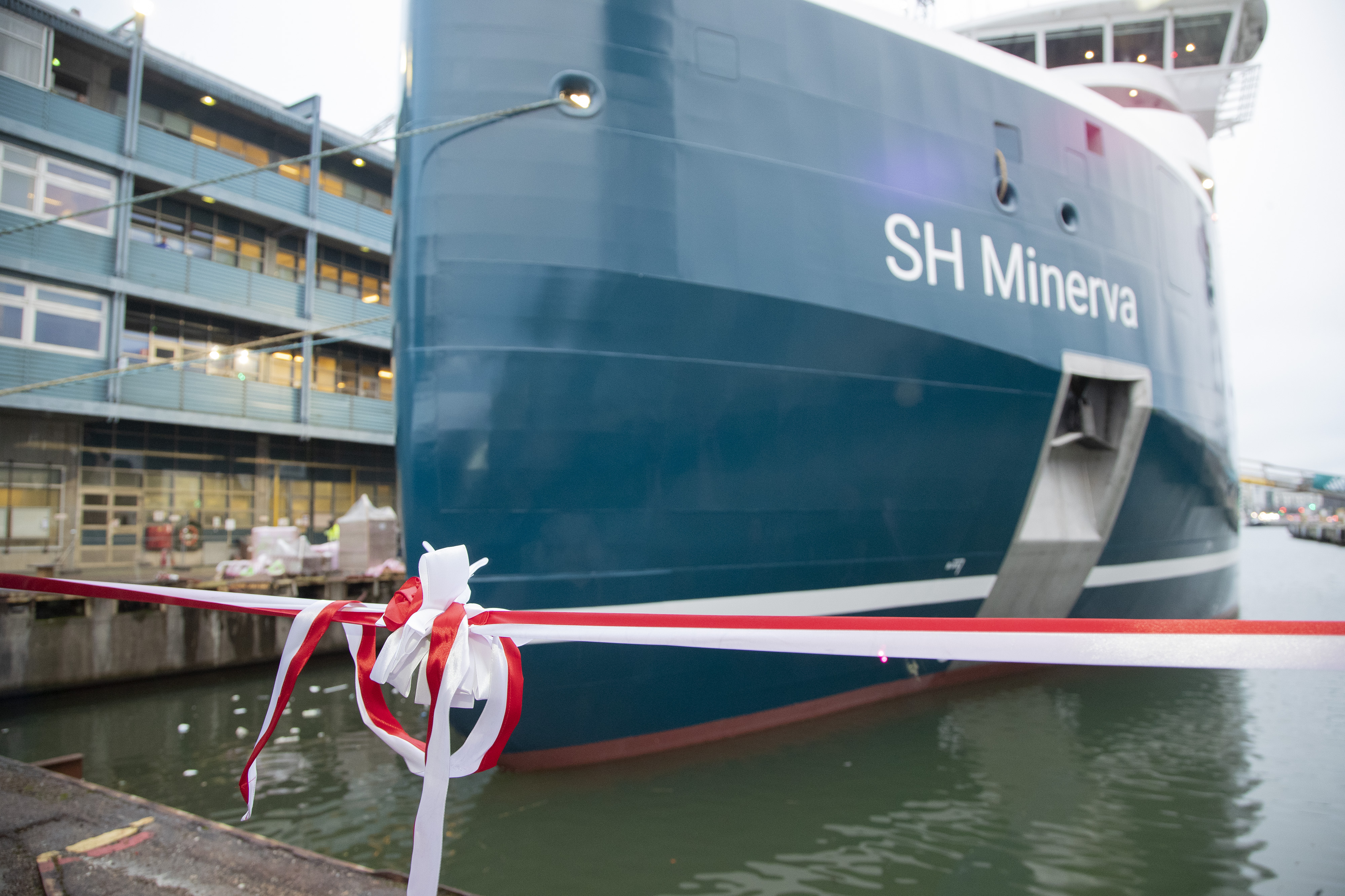 A new 5-star ship for Cultural Expedition Cruises named SH Minerva at Helsinki Shipyard